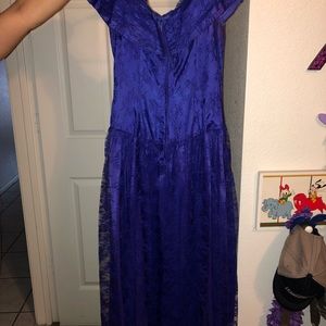 *NO FILTER ON PICTURES* Purple Lacey dress